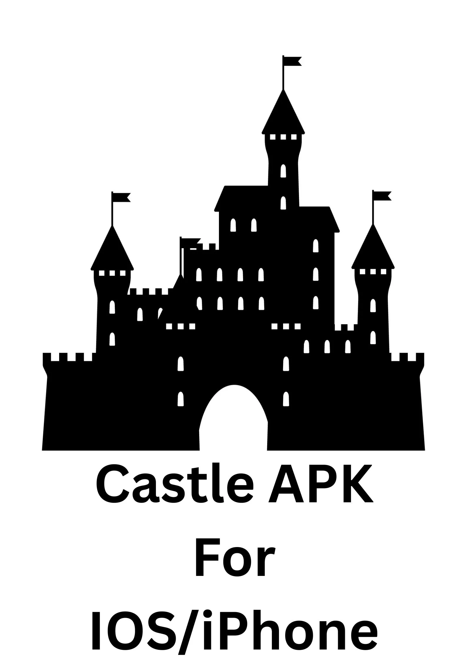 For IOS 1 the logo image of Castle for iOS page of Castle